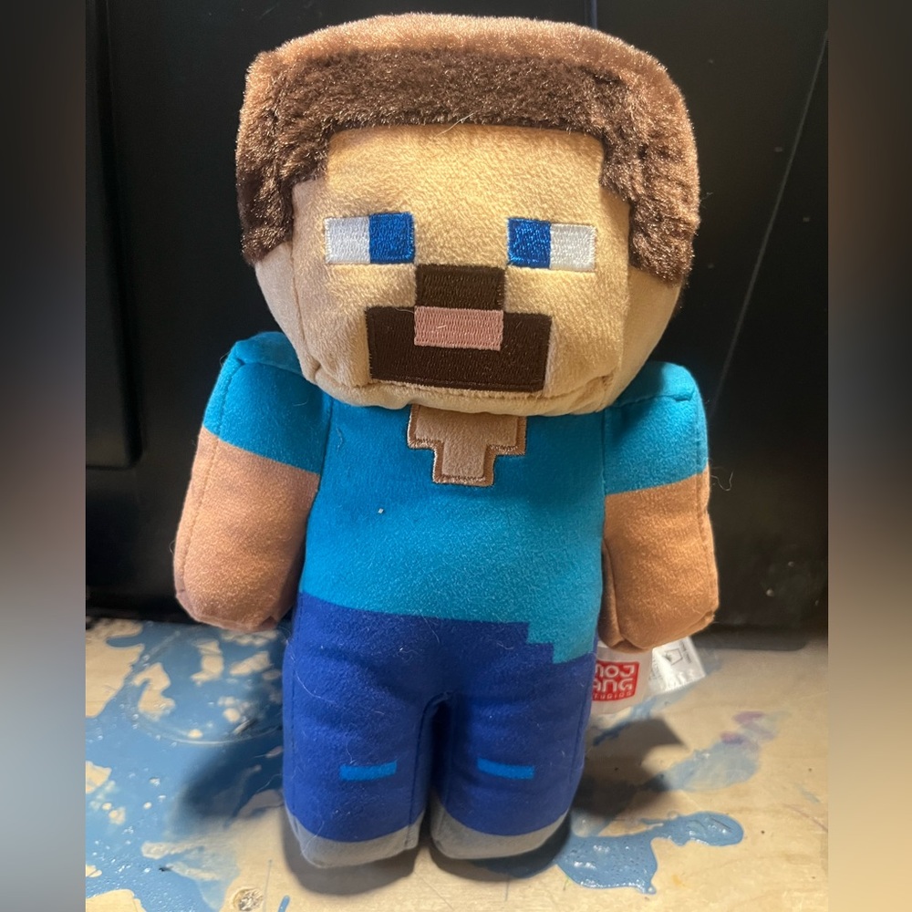 Minecraft Steve plush